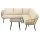 Gardeon 4-Piece Modular 5-Seater Outdoor Sofa Set with Cushions and Coffee Table 5-Seater Rattan Lounge