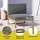 Gardeon 4-Piece Outdoor Sofa Set Wooden Lounge Setting, Water-Resistant Cushions, Seats 4, Natural Finish