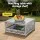 Gardeon 7 Piece Outdoor Sofa Set, 6 Seater Garden Lounge, PE Rattan Patio Furniture with Cushions, Table Included