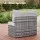 Gardeon 2 PCS Outdoor Rattan Modular Single Sofa Set Grey Powder Coated Metal Frame Cushions 8cm Comfort