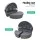 Gardeon Grey Wicker Sun Lounge Day Bed - Outdoor Patio Furniture, UV-Resistant, 161x180x145cm, Adjustable Canopy