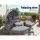 Gardeon Grey Wicker Sun Lounge Day Bed: UV-Resistant, Modular Design, 168x180x145cm, Weatherproof Outdoor Furniture
