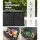 Gardeon 290L Outdoor Storage Box - Weather-Resistant, Lockable, Easy Assembly, Black - Garden Deck Shed Organiser