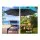 Instahut 3m Charcoal Cantilever Outdoor Umbrella - UV50+ Water-Resistant Polyester, Steel Frame, Garden & Patio Shade
