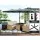 Instahut 4.57m Charcoal Outdoor Umbrella, UV50+ Water-Resistant Polyester, Steel Frame, Dodecagon Canopy, Tilt Feature