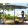 Instahut 4.57m Charcoal Outdoor Umbrella, UV50+ Water-Resistant Polyester, Steel Frame, Dodecagon Canopy, Tilt Feature