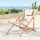 Gardeon Wooden Sun Lounge Outdoor Deck Chair - Adjustable Poplar Frame, 600D Fabric, Beige, 120kg Capacity, Portable