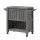 Gardeon Outdoor Serving Cart with 80L Ice Bucket Cooler, Prep Station and Storage Compartment Black