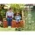 Gardeon 129cm Wooden Outdoor Storage Bench - Fir Wood, 200L Capacity, Weather-Resistant, Natural Finish, Patio Chest