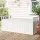 Gardeon 129cm White Wooden Outdoor Storage Bench & Toy Chest - Fir Wood, 200L Capacity, All-Weather, 2-in-1 Design