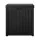 Gardeon 195L Outdoor Storage Box Bench - Weather-Resistant Polypropylene, Easy Assembly, Black, 1-Year Warranty