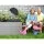 Gardeon 290L Outdoor Storage Box - Weather-Resistant Black PP, Lockable, with Wheels & Handles for Easy Mobility