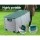 Gardeon 290L Green Outdoor Storage Box - Weather-Resistant, Lockable, Easy-Assembly Polypropylene Shed with Wheels