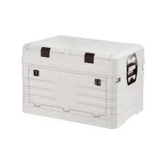 Gardeon 40L Foldable Outdoor Storage Box – Durable PP Material, Dual-Layer, 3-Way Access, Portable & Space-Saving Design