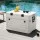 Gardeon 60L Beige Outdoor Storage Box: Foldable, Collapsible, Durable PP Material, Dual Access, Portable Organiser