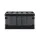 Gardeon Collapsible Outdoor Storage Box 60L Stackable Folding Organiser Black with Interlocking Lid and Handles