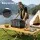 Gardeon Collapsible Outdoor Storage Box 60L Stackable Folding Organiser Black with Interlocking Lid and Handles