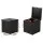 Gardeon 80L Lockable Outdoor Storage Box - Eco-Friendly PP, Weather-Resistant, Bench Seat, Black, Easy Assembly