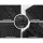 Gardeon 118L Black Outdoor Storage Box - Weather-Resistant, Lockable, Polypropylene, Easy Assembly, Indoor/Outdoor Use