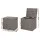 Gardeon 118L Grey Outdoor Storage Box - Weather-Resistant, Lockable, Durable PP Material, Easy Assembly, 1-Year Warranty