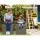 Gardeon 118L Grey Outdoor Storage Box - Weather-Resistant, Lockable, Durable PP Material, Easy Assembly, 1-Year Warranty