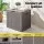 Gardeon Outdoor Storage Box 118L Lockable Rattan-Texture Brown for Garden Patio and Household Essentials