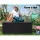 Gardeon 390L Outdoor Storage Box - Weather-Resistant Black Polypropylene Bench with Lockable Lid & Easy Assembly