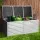 Gardeon 390L Outdoor Storage Box, Lockable, Weather-Resistant, Black, Bench for 2, Easy Assembly, 1-Year Warranty