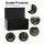Gardeon 680L Lockable Outdoor Storage Box - Weather-Resistant Garden Bench, Durable Polypropylene, Black