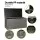 Gardeon 680L Lockable Outdoor Storage Box & Garden Bench, Weather-Resistant, Black, Seats 2 Adults, Easy Assembly