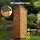 Gardeon Outdoor Storage Cabinet Tool Organiser with 3 Tiers Natural Fir Wood PVC Roof