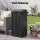 Gardeon Outdoor Patio Trash Can 110L with Removable Ashtray, Hinged Lid, Textured Panel and Black PP Body