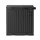 Gardeon Outdoor Dual Compartment Rubbish Bin 220L Durable Polypropylene Black with Side Ashtray