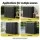 Gardeon Outdoor Dual Compartment Rubbish Bin 220L Durable Polypropylene Black with Side Ashtray