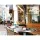 Gardeon Set of 2 Adjustable Height Outdoor Bar Tables, Stainless Steel Top, 70/110cm, Foldable & Portable Design
