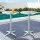 Gardeon Set of 2 Adjustable Height Outdoor Bar Tables, Stainless Steel Top, 70/110cm, Foldable & Portable Design