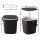 Gardeon 2-in-1 Portable Outdoor Bar Table with 15L Ice Bucket and Built-in Bottle Opener for Camping Black