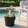 Gardeon 2-in-1 Portable Outdoor Bar Table with 15L Ice Bucket and Built-in Bottle Opener for Camping Black