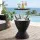 Gardeon Portable Outdoor Cooler Bar Table 30L Adjustable Top Black Ice Bucket Cocktail Side Table for Patio