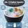 Gardeon Portable Outdoor Cooler Bar Table 30L Adjustable Top Black Ice Bucket Cocktail Side Table for Patio