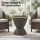 Gardeon Outdoor Cooler Bar Table 30L Adjustable Top Brown with Ice Bucket and Drainage Plug 48cm Diametre