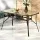 Gardeon 140CM Black Outdoor Dining Table - Steel Frame, Tempered Glass Top, Parasol Hole, Easy Assembly, 60kg Capacity
