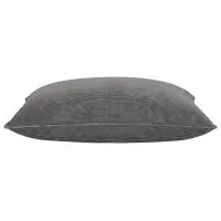 Artiss 3-in-1 Corduroy Bean Bag Cover Convertible Floor Cushion Sofa Chair Grey 180x140cm No Filler Extra Large