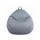 Artiss Outdoor Bean Bag Cover Grey 600D Polyester Splash‑Proof UV‑Resistant Teardrop Chair Cover No Filler