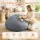 Artiss Outdoor Bean Bag Cover Grey 600D Polyester Splash‑Proof UV‑Resistant Teardrop Chair Cover No Filler