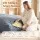 Artiss 2-Seater Outdoor Bean Bag Cover Grey 600D Polyester Splash Proof UV Resistant Large L-Shape Sofa Cover