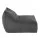 Artiss L‑Shaped Corduroy Bean Bag Cover Grey 88x73x98cm Soft Washable Removable Cover for Adults and Kids