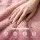 Artiss Large Faux Fur Bean Bag Cover 107x107x81cm Round Washable Plush Pink No Filler Included Option