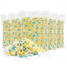 Artiss 25lbs 11kg Shredded Memory Foam Filler High Density Bean Bag Cushion Pillow Stuffing 5 Packs (2.2kg)