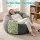 Artiss 25lbs 11kg Shredded Memory Foam Filler High Density Bean Bag Cushion Pillow Stuffing 5 Packs (2.2kg)